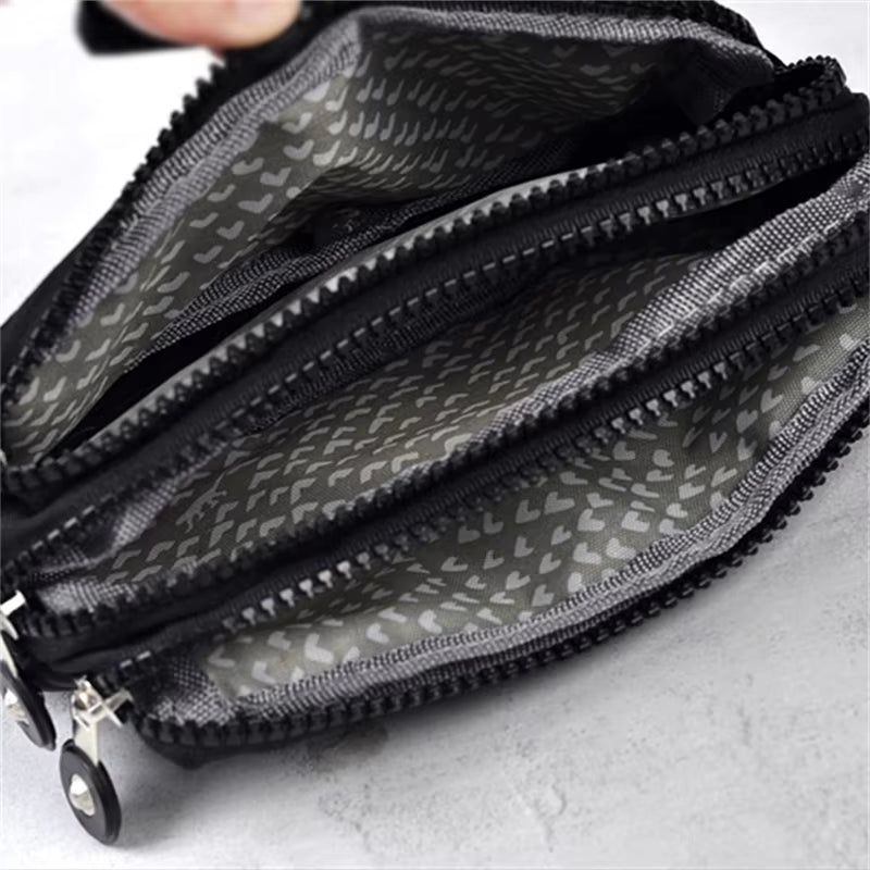 Men and Women Wallets New Korean Large Capacity Portable Oxford Cloth Coin Wallet Waterproof Portable