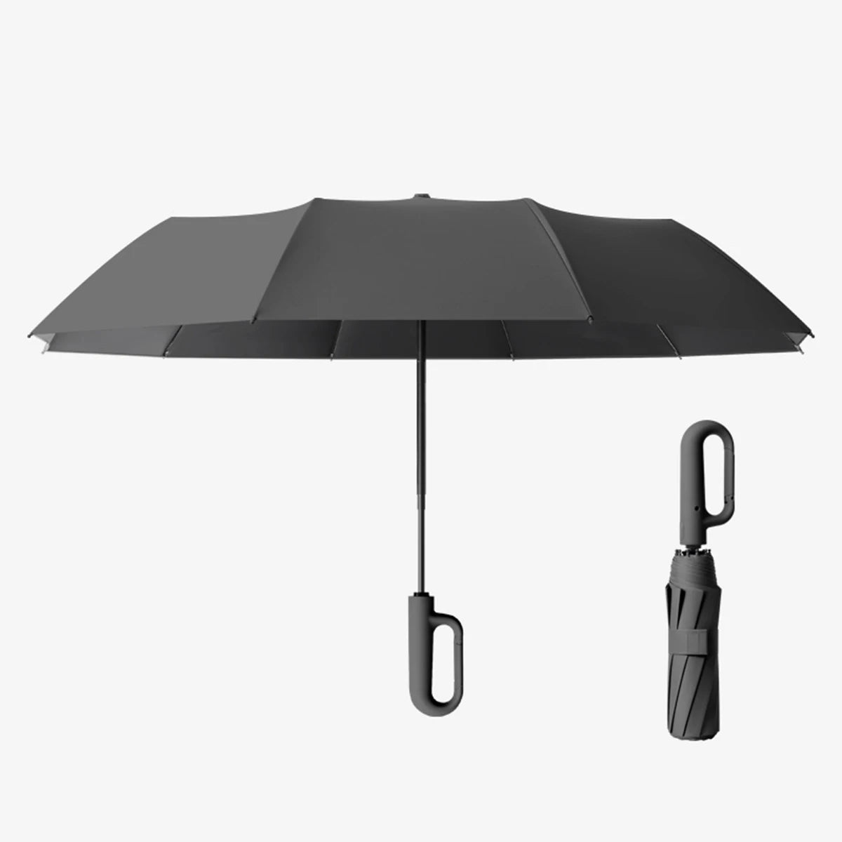 Full-Automatic Ring Buckle Umbrella Sunny Rain Dual-Use Sunscreen UV Folding Men and Women Sunshade Parasol