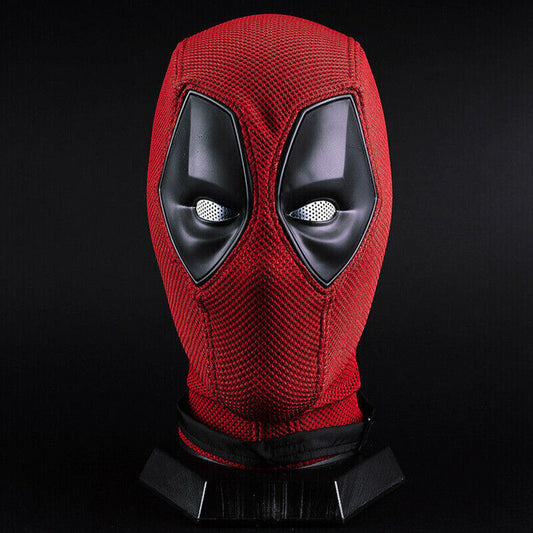 Deadpool Full Face Mask Cos Perspective Superhero Breathable Knit Mask Halloween