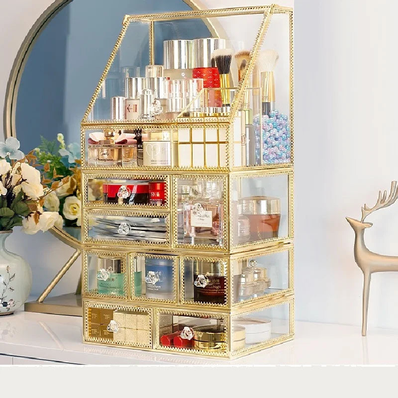 "Organize and Showcase Your Lipstick Collection with Our Stylish Nordic Cosmetics Lipstick Storage Box!"